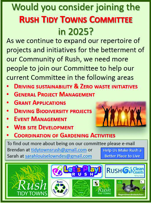 Join Rush Tidy Town