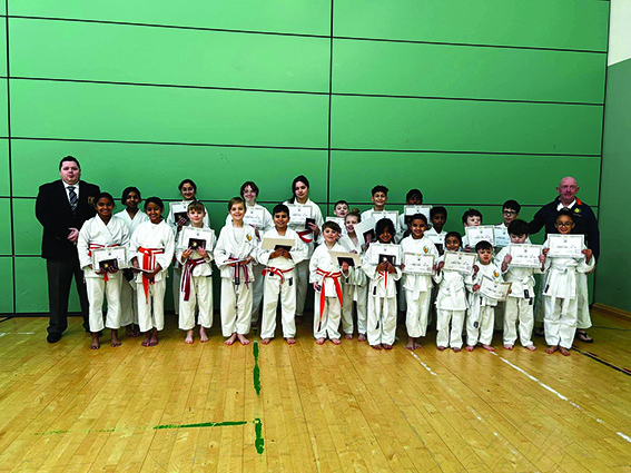 Busy start to New Year for Swords Karate Club