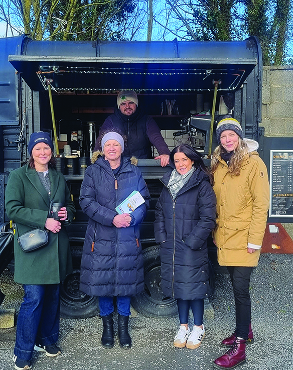 6 ML 03 From left Deborah Vytal Vanessa Rush Tidy Towns Daniel CoffeyCo. Grainne Fingal County Council and Lyndsey VOICE WEB