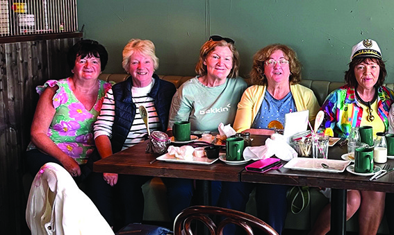 1 LL 13 We meet on Mondays at 12.30 in the Belfry in Lusk. WEB