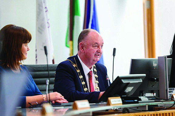 5 02 Cllr Tom O Leary has been elected as Mayor of Fingal WEB