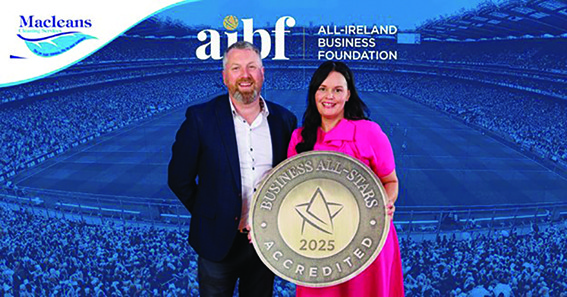 Balbriggan’s Macleans Cleaning Services Accredited as Business All-Star 2025