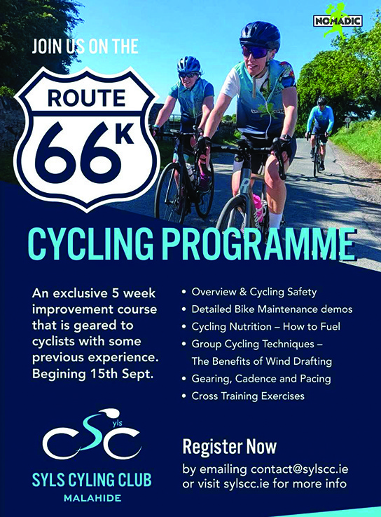 Syls Route 66K Cycling Programme