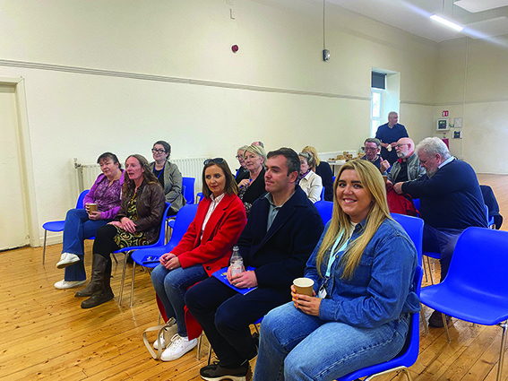 2 DL 02 Attendees at Launch of Town Team Plan WEB Parish Hall Pop up Events 2 DL 02 Attendees at Launch of Town Team Plan WEB