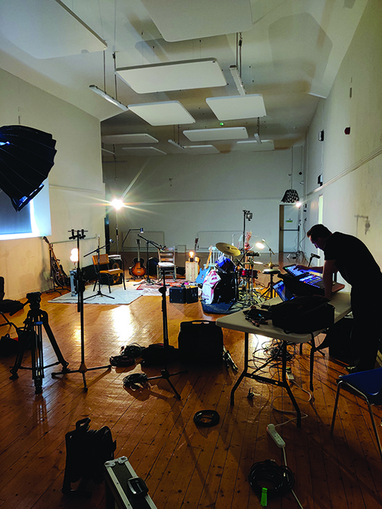 2 DL 07 Djouce pictured during their recording session WEB Parish Hall Pop up Events 2 DL 07 Djouce pictured during their recording session WEB