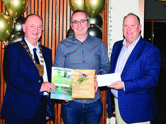 5 RL 01 L to R Mayor Tom O Leary Neil McKeown Brendan O Reilly WEB Rush Tidy Towns Host Lavish Annual Volunteer Awards 5 RL 01 L to R Mayor Tom O Leary Neil McKeown Brendan O Reilly WEB