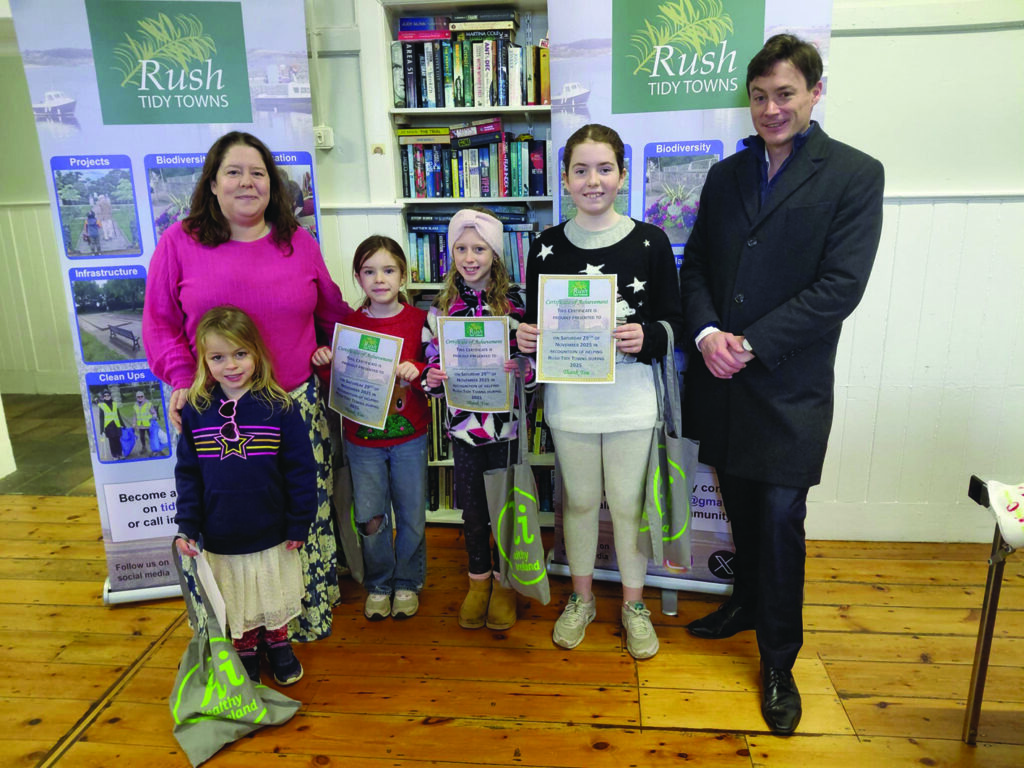 1 RL 05 Rush Tidy Towns back to work following Christmas break 1 RL 05