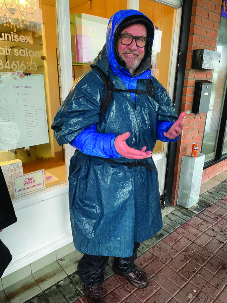 3 DL 04 Des Carty after a little wetting on the walk