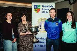 Malahide Lions Club support for St. Sylvester’s GAA Club U-8 girls