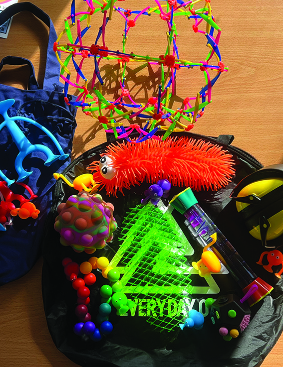 1 RL 02 Rush Multipurpose & Youth Facility receive new Sensory Kits 1 RL 02