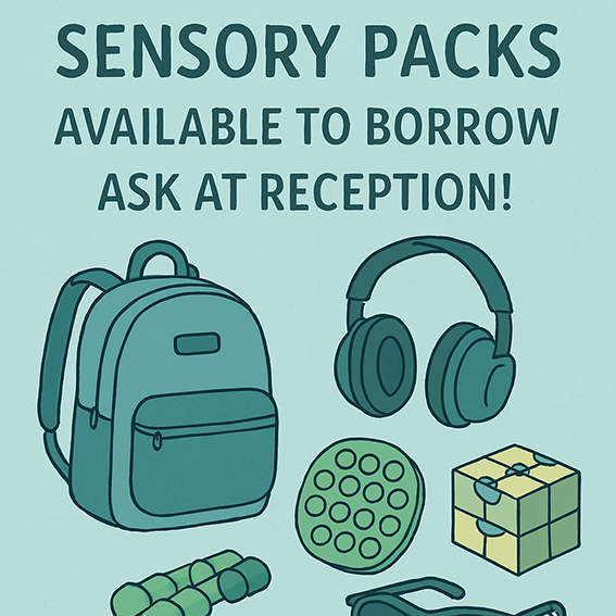 1 RL 03 Rush Multipurpose & Youth Facility receive new Sensory Kits 1 RL 03
