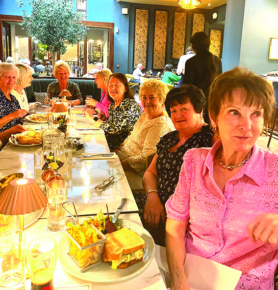 3 LL 02 The ladies enjoyed a Lovely afternoon for lunch in the Grand Hotel Malahide