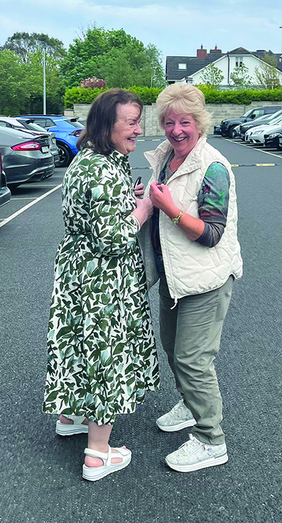3 LL 04 Pictured Teresa Killoran and Marie OSullivan at the Grand Hotel in Malahide