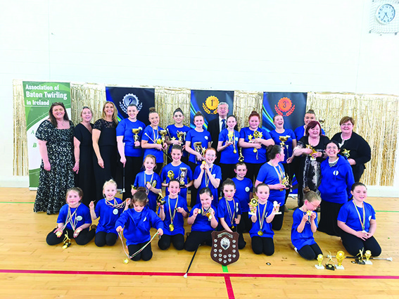 Top honours and huge medal haul for St Mary’s Baton Twirlers!