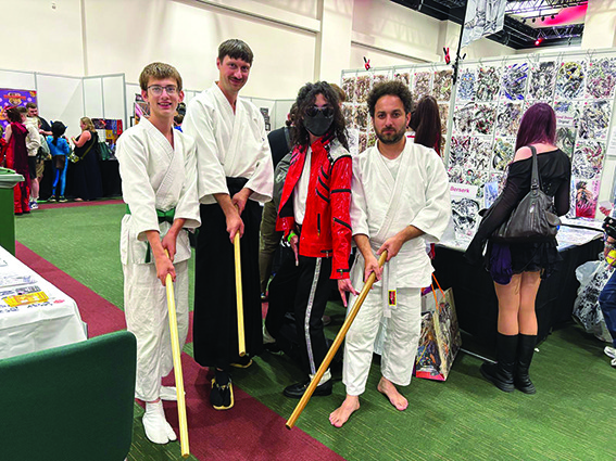 Aikido takes centre stage at Comic Con!
