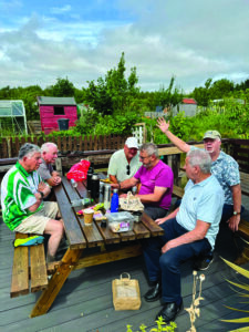 Quiet July for Men’s Shed apart from Bustling Activity at Allotments