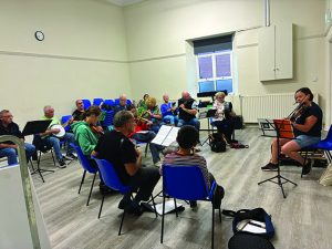 Parish Hall in Full Swing