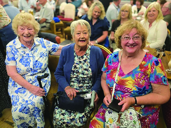 4 LL 07 Pat Kelly Eileen Sweetman and RoseAnna Darby had a very enjoyable evening at the Heritage Night held in Murrays